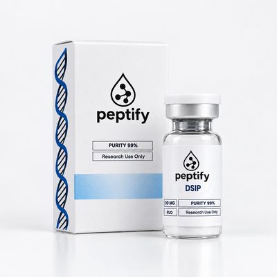 DSIP 10mg snett från sidan — miniatyr, Pepixfi